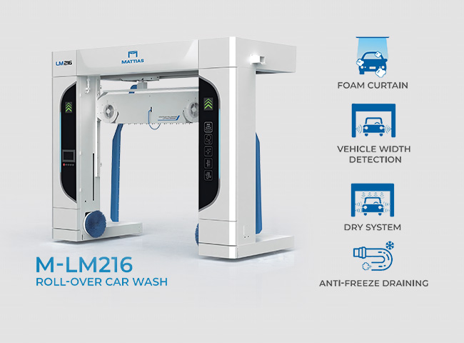 M-LM216 Rollover Touchless Car Wash Machine